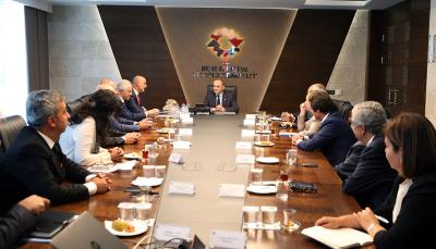 Meeting with Minister of Science, Industry and Technology of Turkish Republic, July 14, 2016, Ankara