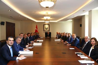 Meeting with Deputy Prime Minister of Turkish Republic Mehmet Şimşek, July 15, 2016, Ankara