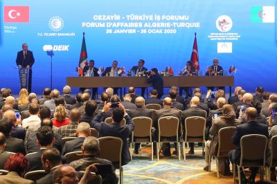 ALGERIA-TURKEY BUSINESS FORUM, 26 JANUARY 2020, ALGERIA