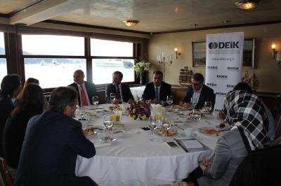 Press Meeting with DEİK's President Ömer Cihad Vardan, April 21, 2016, Istanbul